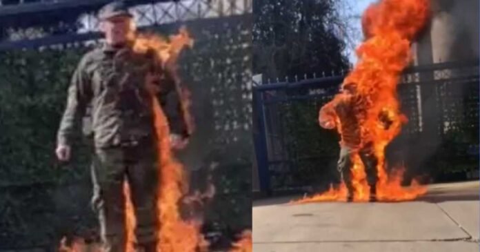 Us airman fire