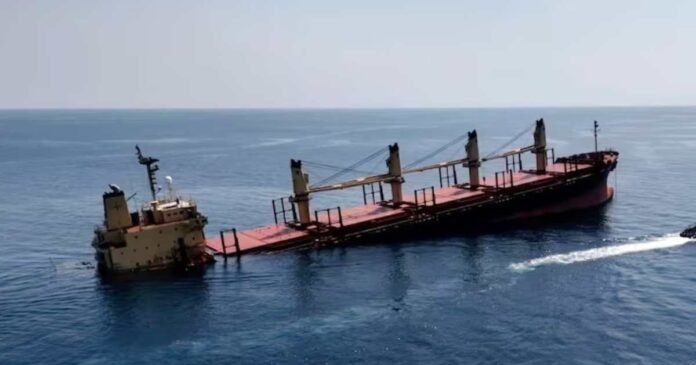 British Ship Rubymar Houthi Attack