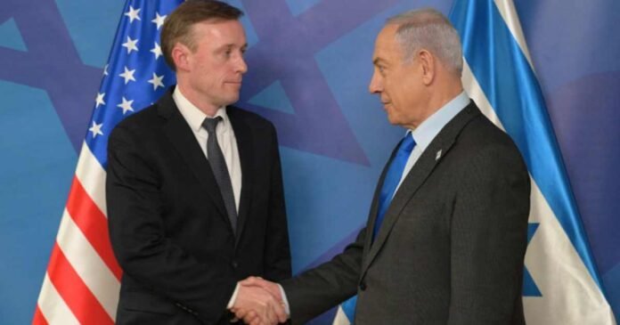 Sullivan Meets Netanyahu Gaza conflict